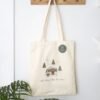 Let’s Sleep Under the Stars Caravan Polycotton Tote Bag