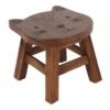 26cm Children’s Wooden Cat Stool