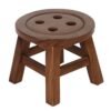 26cm Children’s Wooden Button Stool