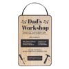 30cm Dad’s Workshop Hanging Sign