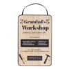 30cm Grandad’s Workshop Hanging Sign