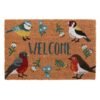 Natural British Garden Birds Doormat
