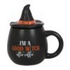 I’m a Good Witch After Coffee Topped Mug