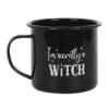 I’m Secretly A Witch Enamel Mug