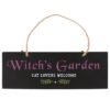 Witch’s Garden Hanging Sign