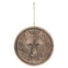 Bronze Terracotta ‘Wild One’ Plaque By Lisa Parker