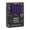 Set of 12 Purple ‘Prosperity’ Spell Candles