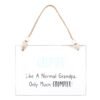 Grumpa Hanging Sign