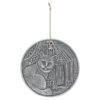 Silver Terracotta ‘What Lies Within’ Plaque By Lisa Parker