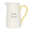 17cm Hello Spring Ceramic Flower Jug