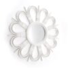 50cm Rattan Style Flower Mirror