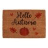 Hello Autumn Natural Doormat