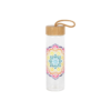 Mandala Reusable Glass Water Bottle