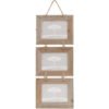 7×5 Driftwood Triple Landscape Photo Frame
