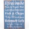 Ilfracombe Wall Sign