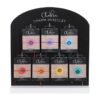 Set of 49 Chakra Charm Bracelets on Display