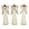 Set of 3 Small Angel Ornaments