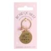 The Magic Is In You Rose Quartz Crystal Keyring