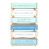 Set of 36 Nautical Block Signs on Display