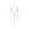 Light Pink Double Dreamcatcher with Tassels