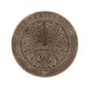 Green Man Terracotta Sundial by Lisa Parker
