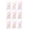 Pack of 9 Angel Number Keyrings