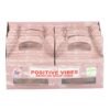 12 Packs of Positive Vibes Backflow Dhoop Incense Cones by Satya