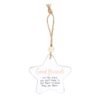Good Friends Hanging Star Sentiment Sign